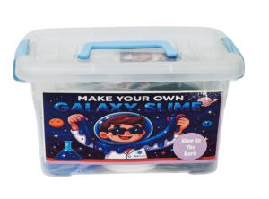Galaxy Slime & Bouncy Balls Making Kit - بوكس سلايم جالاكسي المضيئ