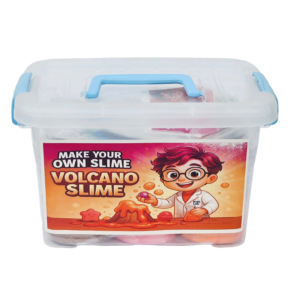 Volcano Slime & Bouncy Balls Making Kit - بوكس سلايم البركان