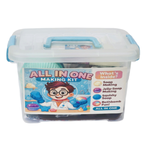 All In One Soap Making Kit - بوكس الأربع تجارب