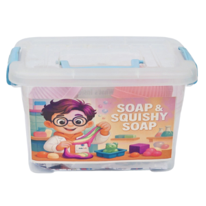 Soap & Squishy Soap Making Kit - بوكس صابون الجليسرين و صابون الصلصال