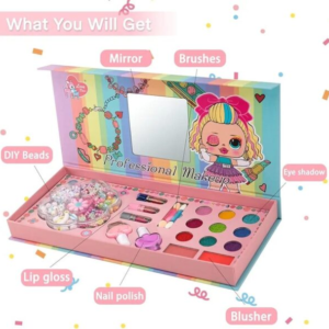 Shining Makeupمجموعة مكياج للأطفال للبنات